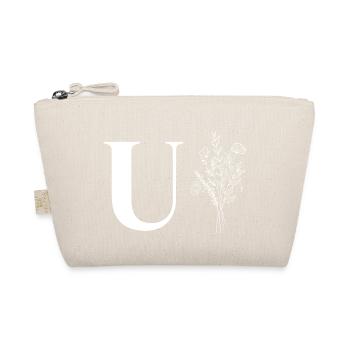 Minimalist flowers - Organic Pouch - nature - Front