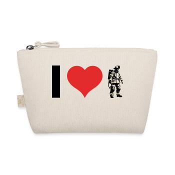 Pompier - Métier Design Sticker - Trousse biologique - nature - Devant