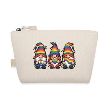LGBTQ Pride Month - Love is Love - Organic Pouch - nature - Front