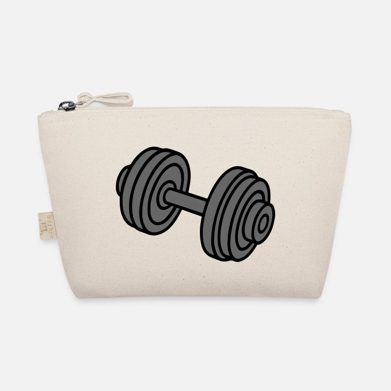 Dumbbell Weights Icon Organic Pouch