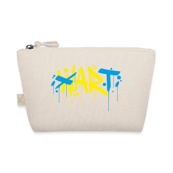 Art War Peace Make art not war - Bio-Täschchen - Natur - Vorne