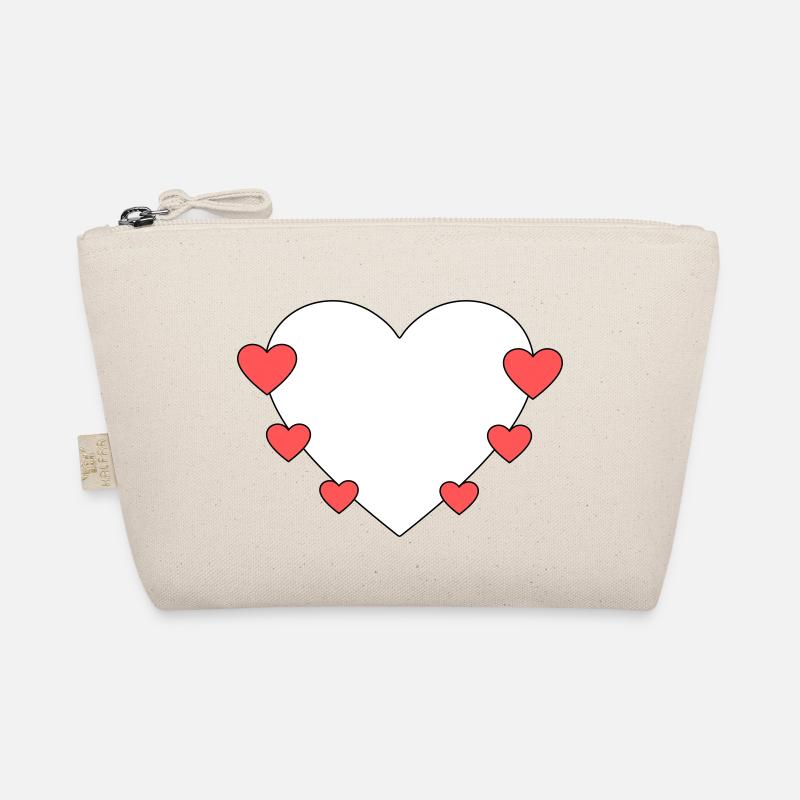 Heart with small hearts Organic Pouch
