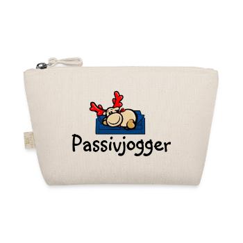 Reindeer Elmondo on the couch as a passive jogger - Organic Pouch - nature - Front