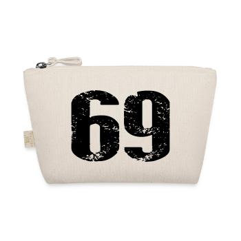 69 Zahl Trikot - Bio-Täschchen - Natur - Vorne