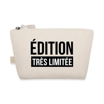 Originales sehr limitiertes T-Shirt - Bio-Täschchen - Natur - Vorne