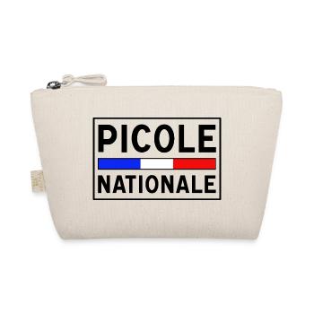 National Drinking Alley New Design - Organic Pouch - nature - Front