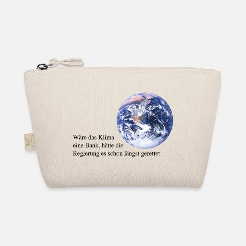 If the climate were a bank! Organic Pouch
