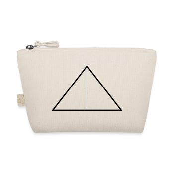 Von Pflanzen inspiriertes geometrisches Design - Bio-Täschchen - Natur - Vorne