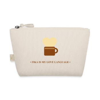 Coupe avec cœur Fika Message - Trousse biologique - nature - Devant
