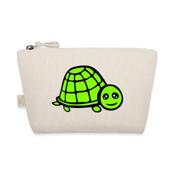 tortue mignonne souriante heureuse drôle - Trousse biologique - nature - Devant