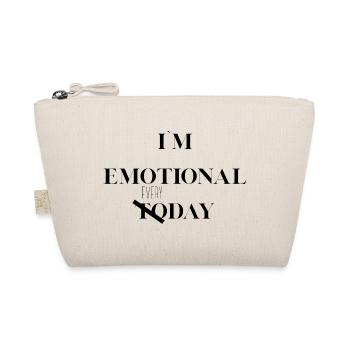 I Am Emotional Every Day - Organic Pouch - nature - Front