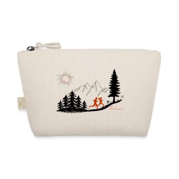Trail Runner Gift Runner Mountains T-Shirt Pullover Sweat à capuche - Trousse biologique - nature - Devant