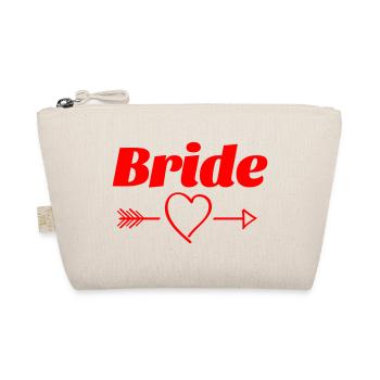 Conception de flèche de coeur de mariée - Trousse biologique - nature - Devant