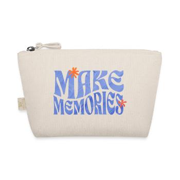 Make Memories Spruchshirt Inspiration - Bio-Täschchen - Natur - Vorne