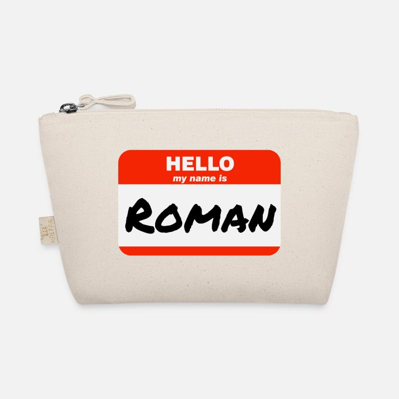 Bonjour, mon nom est romain Étiquette Étiquette Trousse biologique