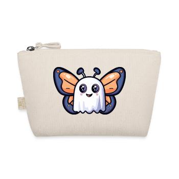 Papillon Halloween Fantôme - Trousse biologique - nature - Devant