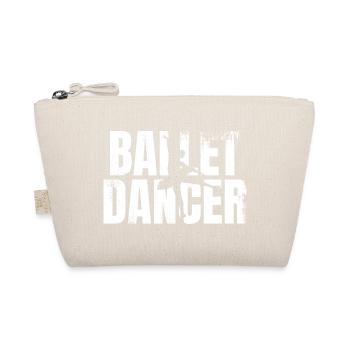 Funny ballet dancer - Organic Pouch - nature - Front