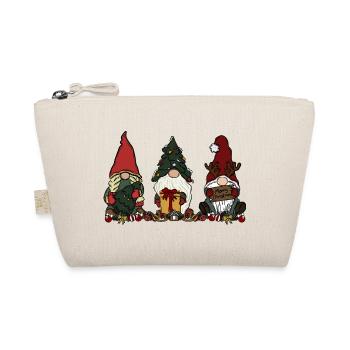Gnome Christmas - Organic Pouch - nature - Front