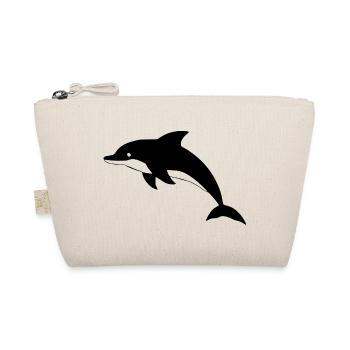 Dauphin Dauphins T-shirt Cadeau - Trousse biologique - nature - Devant