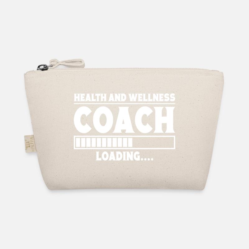 Powerlifting Bodybuilder Wellness Coach Loading - Bio-Täschchen - Natur