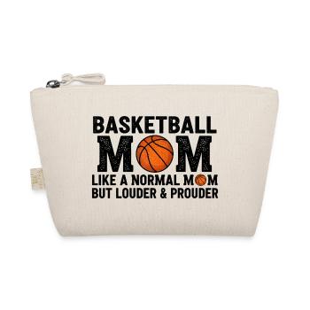 Fière Basketball Mère Citation Maman - Trousse biologique - nature - Devant