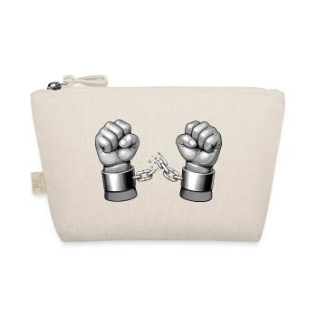 BE FREE [Black & White] - Organic Pouch - nature - Front