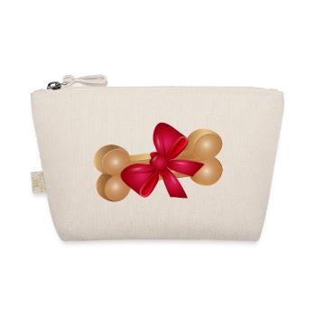 Os à mâcher cadeau avec ruban rouge - Trousse biologique - nature - Devant