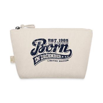 Né en décembre 1985 - Anniversaire - Cadeau - Trousse biologique - nature - Devant