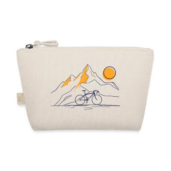 Bike Mountain Sun - Bio-Täschchen - Natur - Vorne