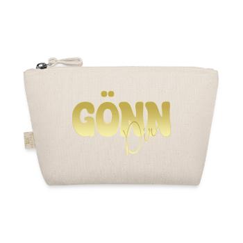 Offrez-vous une typographie dorée brillante - Trousse biologique - nature - Devant