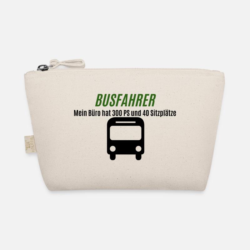 Busfahrer Grünes Logo Shirt Bio-Täschchen