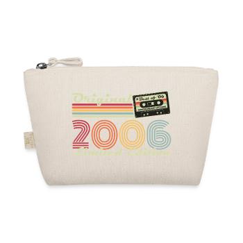 Original 2006 Vintage Vintage Birthday Retro - Organic Pouch - nature - Front