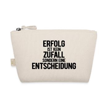 Erfolg ist kein Zufall - Motivation - Vorsätze - Bio-Täschchen - Natur - Vorne