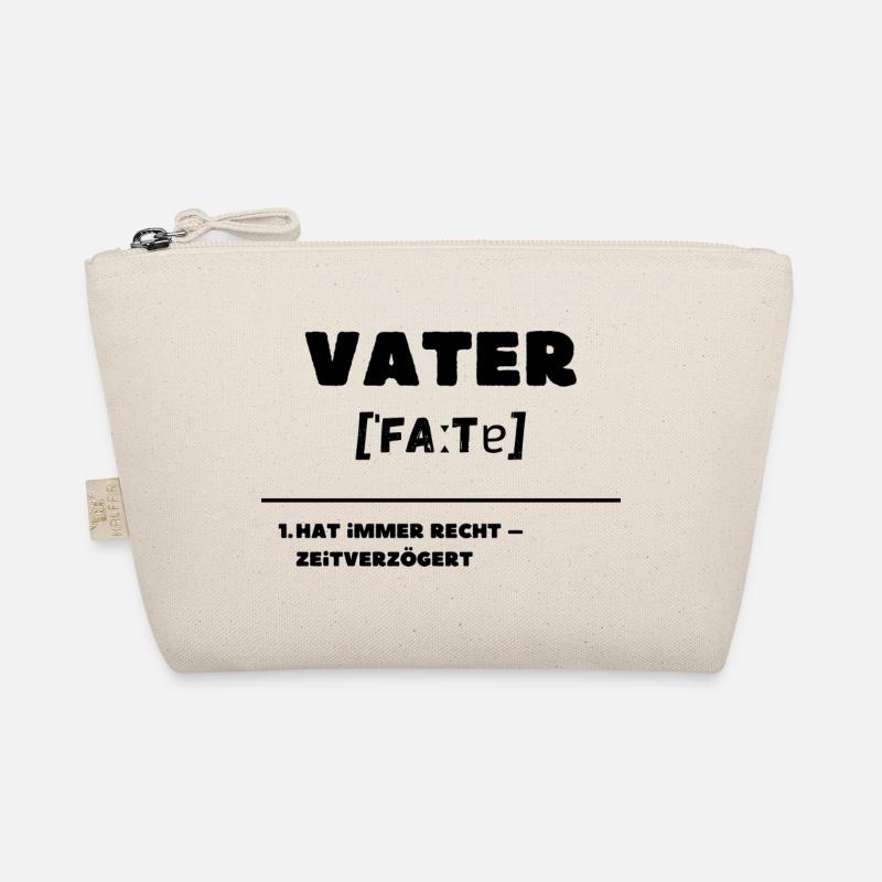 Father Definition Is Always Right Delayed Organic Pouch