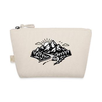 Alpine Road Trip Silhouette - Organic Pouch - nature - Front