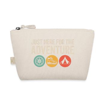 Just Here for the Adventure - Organic Pouch - nature - Front