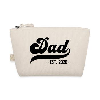 Dad 2026 – Für jeden neuen Vater - Bio-Täschchen - Natur - Vorne