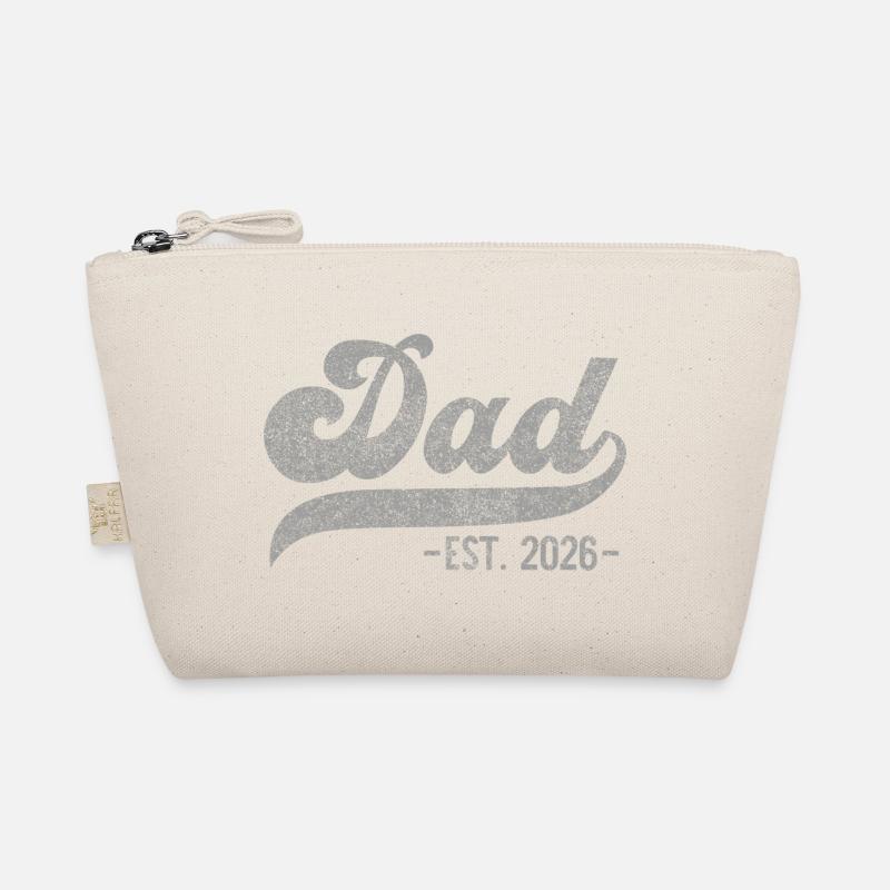 Dad EST. 2026 – Perfektes Geschenk Bio-Täschchen