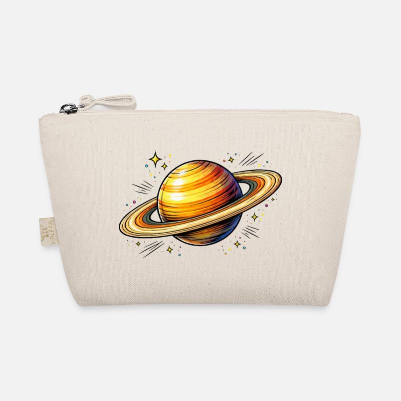Planet Saturn Organic Pouch