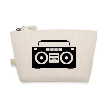 Boombox - Bio-Täschchen - Natur - Vorne