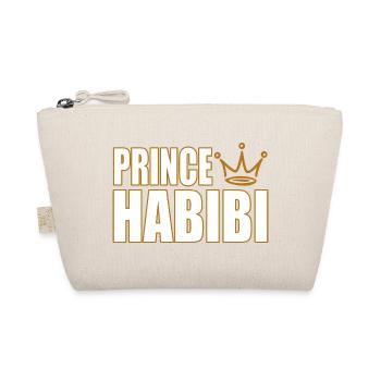 Prince Habibi – Royal Arabic Love Statement Design - Bio-Täschchen - Natur - Vorne