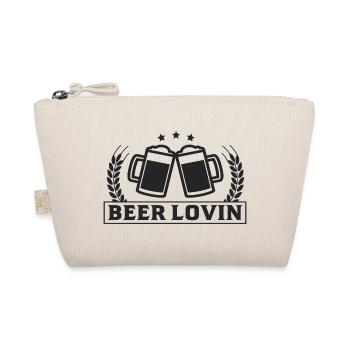Beer Lovin Beer Mugs Cheers Party Celebrations - Organic Pouch - nature - Front