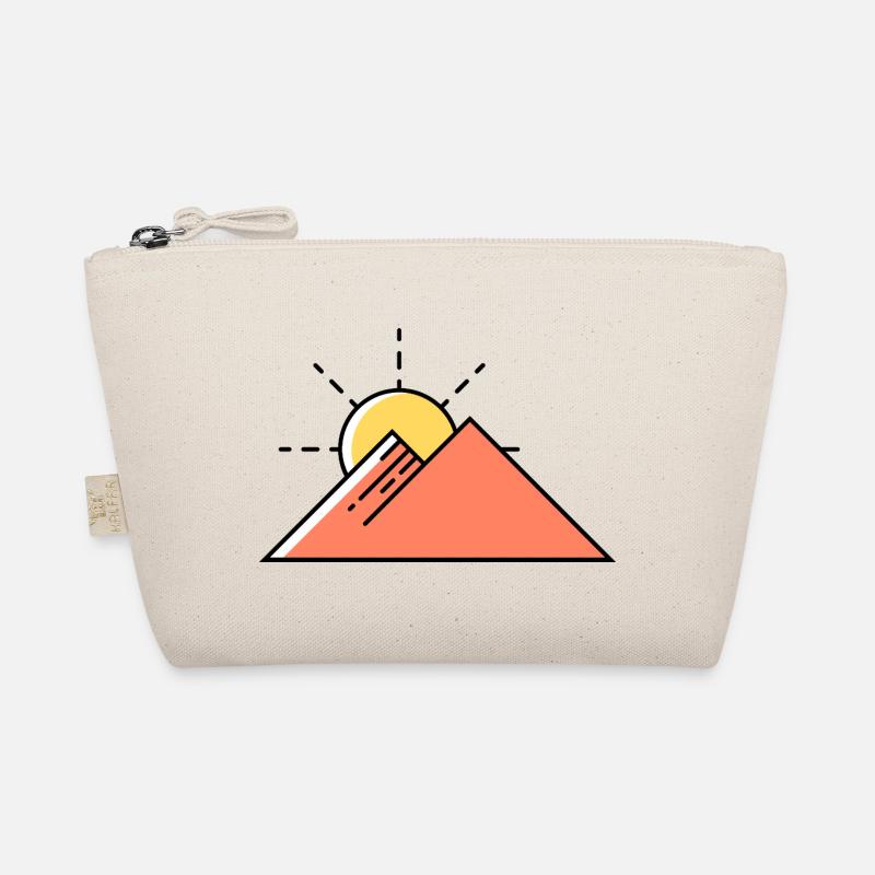 Mountains Sun Nature Organic Pouch