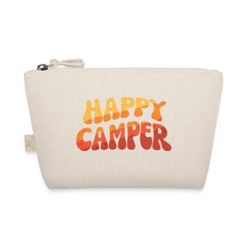 Texte dégradé de campeur heureux - Trousse biologique - nature - Devant
