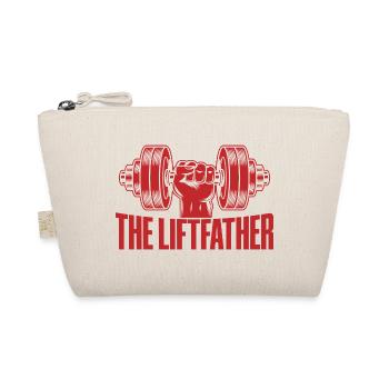 Fitness Motivation Bodybuilder The Liftfather Gym - Bio-Täschchen - Natur - Vorne