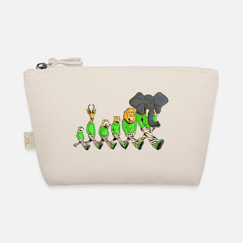 Savannah animals on a walk Organic Pouch