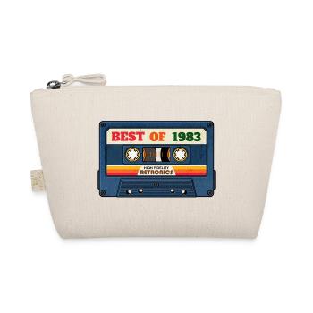 Best of 1983 – Retro Mixtape im Vintage-Look - Bio-Täschchen - Natur - Vorne
