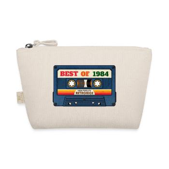 Best of 1984 – Retro Mixtape im Vintage-Look - Bio-Täschchen - Natur - Vorne