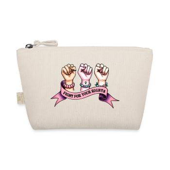 Combattez pour vos droits Féministe - Trousse biologique - nature - Devant