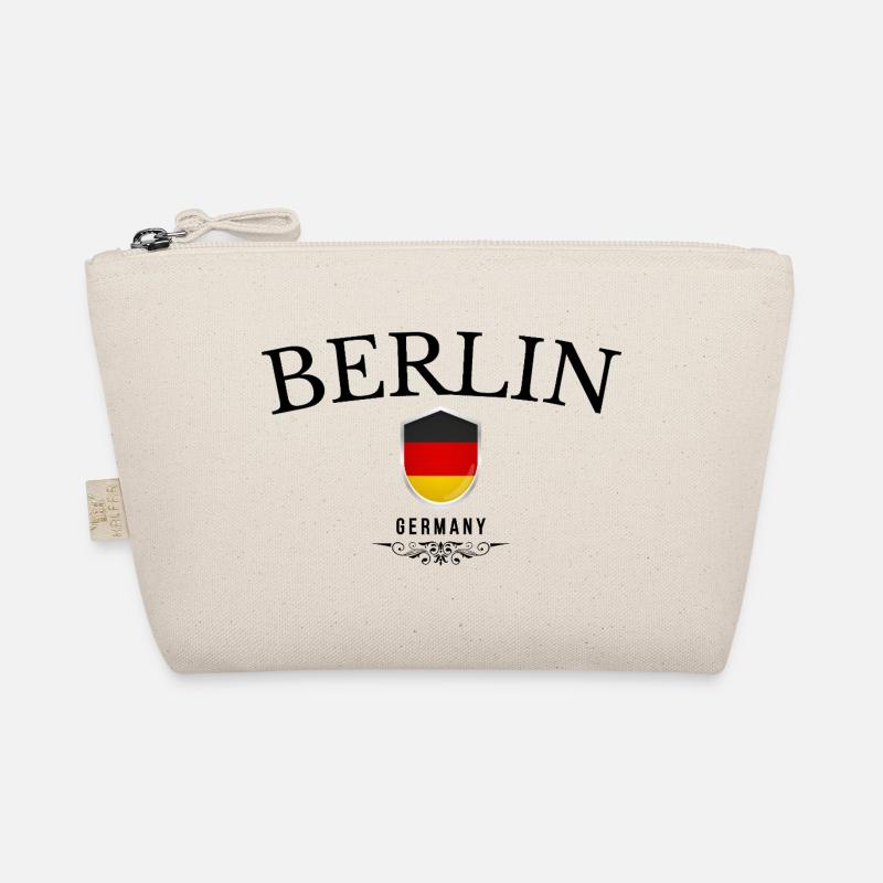 Berliner Souvenir, elegantes Design Berlin Bio-Täschchen